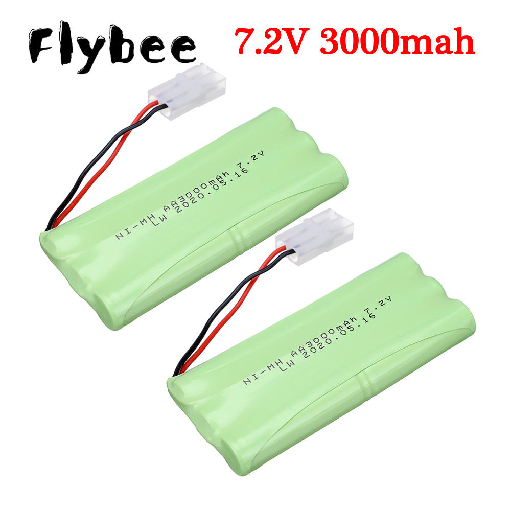 Rc Hobby Model - 7.2v Rechargeable Battery 3000mah NiMH Battery
