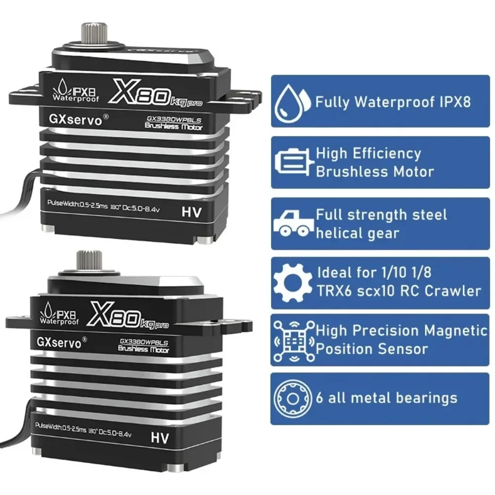 80KG Digital Servo Motor All M - Rc Hobby Model ulasan dan harga