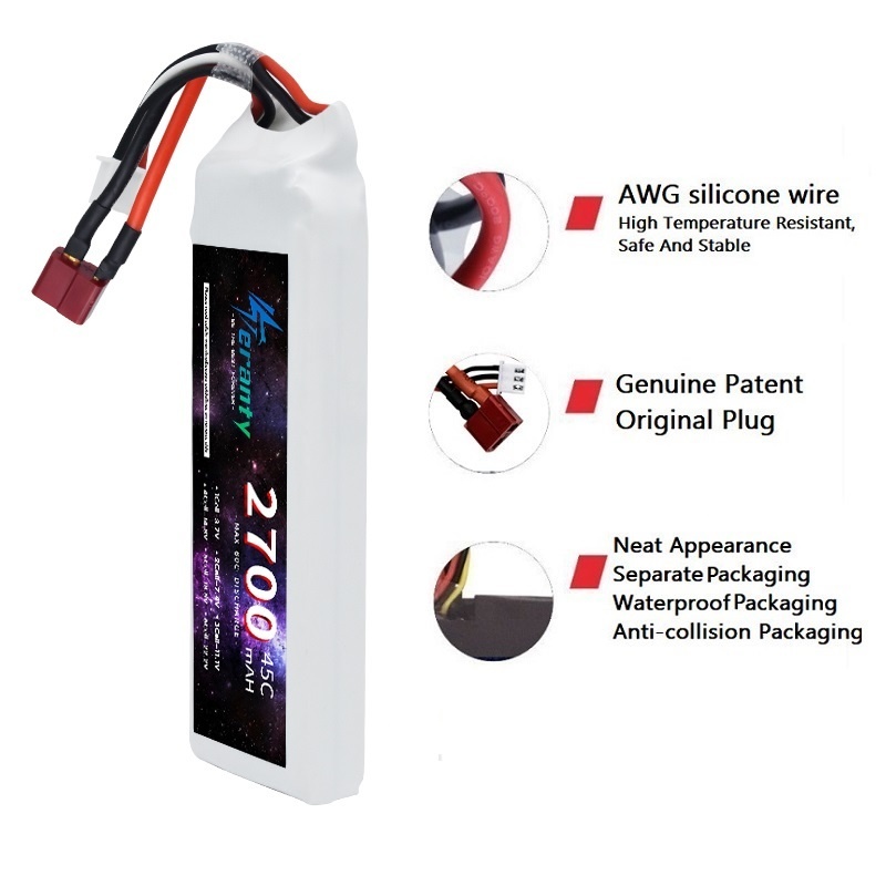 1/3PCS 2S 7.4V Lipo Battery 27 - Rc Hobby Model ulasan dan harga