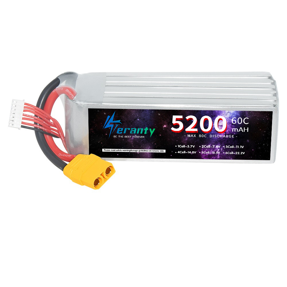 TERANTY 6S 5200mAh Lipo Batter - Rc Hobby Model ulasan dan harga