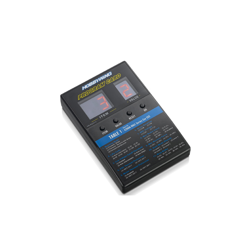 Hobbywing LED digital programm - Rc Hobby Model ulasan dan harga