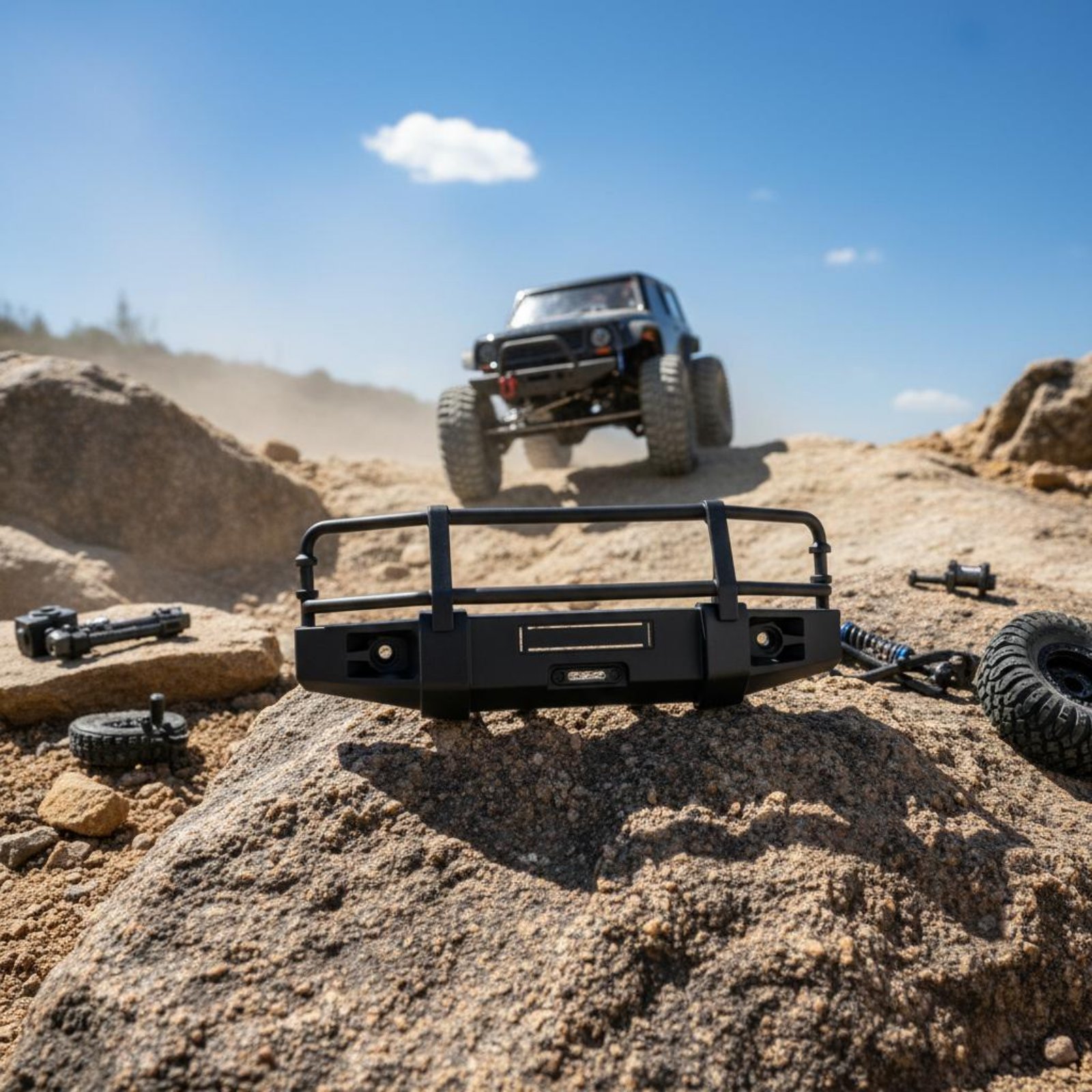 RC Crawler Front Bumper Model  - Rc Hobby Model ulasan dan harga